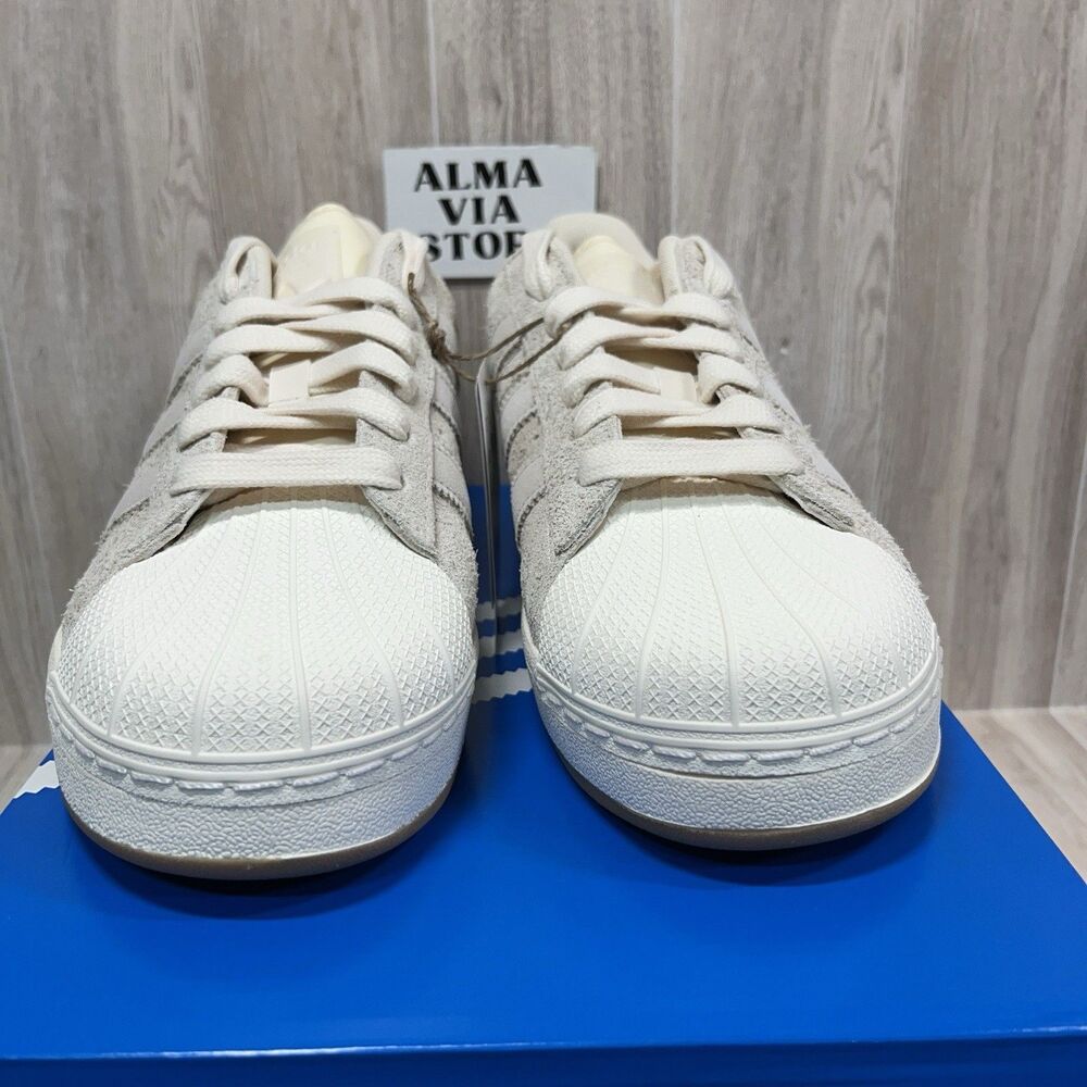 Adidas Superstar XLG Wonder White Shoes Sneakers IG2124 Woman’s Sz 8 - Picture 3 of 10